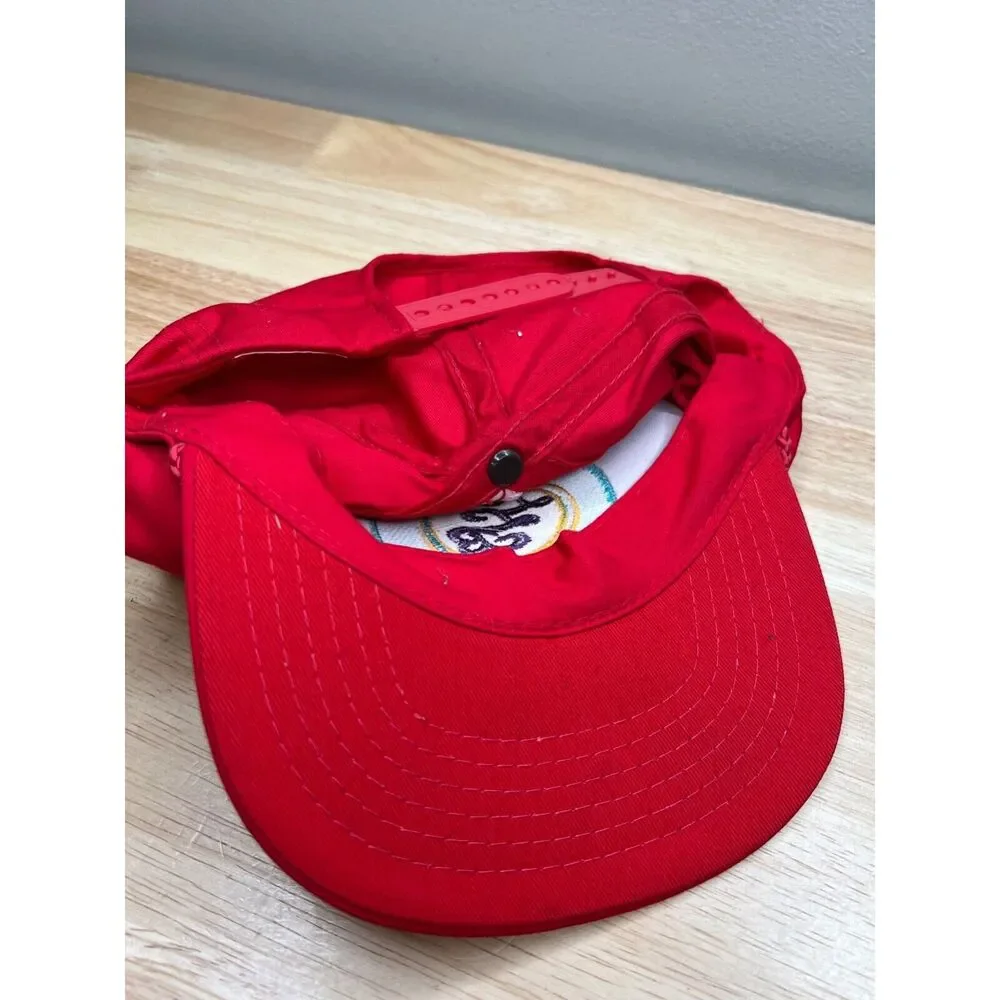 Laci Le Beau‎ Snapback Hat Mens Red Trucker Cap Patch Logo Tea